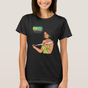 T-shirt Quelle Halloween Melanin Brown peau femmes Reine f