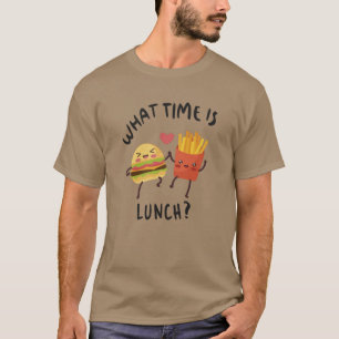 T-shirt Quelle heure est le déjeuner