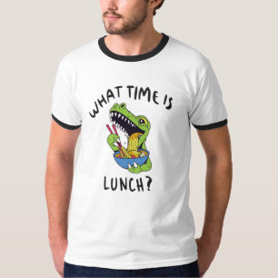 T-shirt Quelle heure est le déjeuner