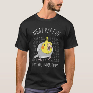 T-shirt Quelle partie de AAAAA ne comprenez-vous pas, Cock