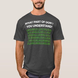 T-shirt Quelle Partie De Ne Comprenez-Vous Pas Drôle6