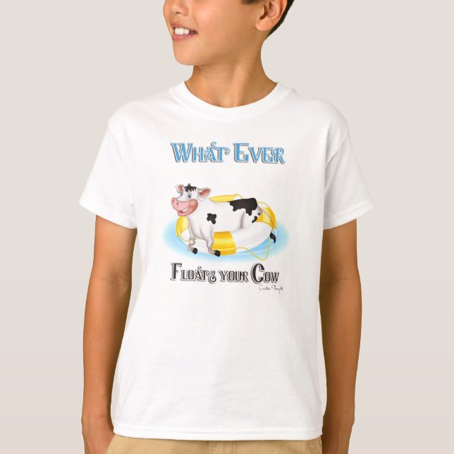 T-shirt Quelle que soit la chaudière de votre vache (Devant)