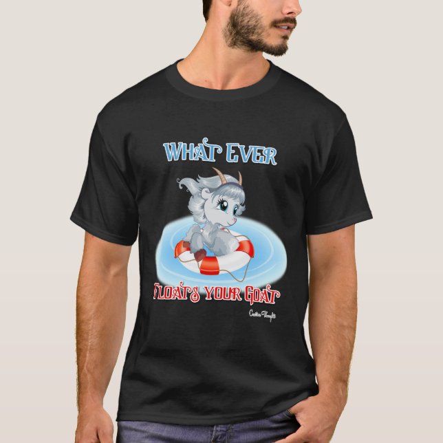 T-shirt Quelle que soit la chèvre (Devant)