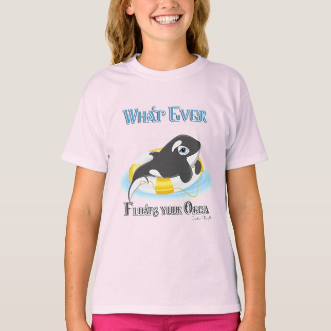 T-shirt Quelle Que Soit La Flotte De Votre Orca Whale (Devant)