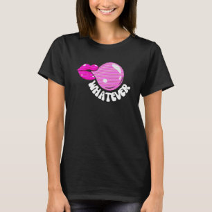 T-shirt Quelle Que Soit Les Lèvres De Pop Buble Gum Attitu