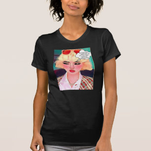 T-shirt Quelle serait la vie si le pantalon d'un menteur é