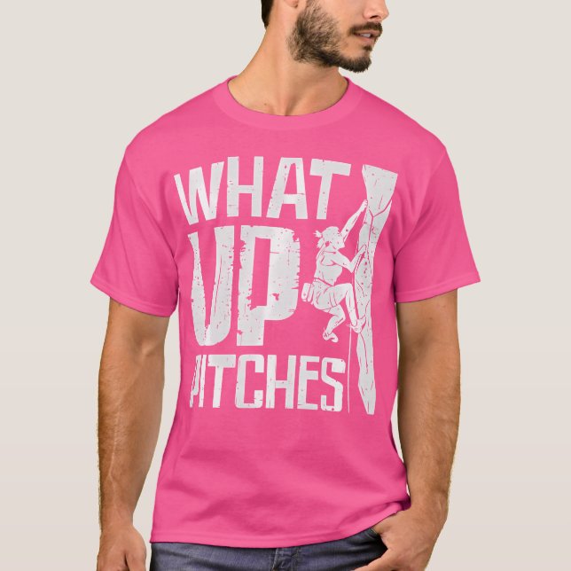T-shirt Quelles propositions de grimpe verticale (Devant)