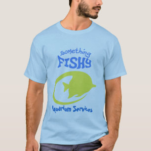 T-shirt Quelque chose aquarium de poisson Svcs