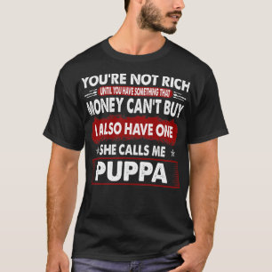 T-shirt Quelque chose que l'argent ne peut pas m'acheter m