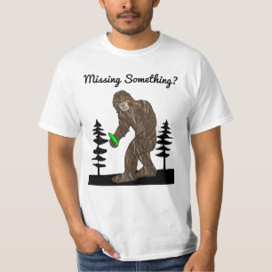 T-shirt Quelque Chose Qui Manque ? Bigfoot Disk Golf