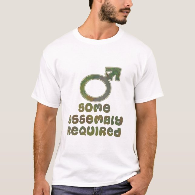 T-shirt Quelques chemises requises par Assemblée (Devant)