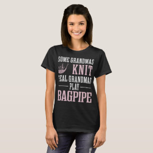 T-shirt Quelques grand-mamans tricotent le vrai tee -