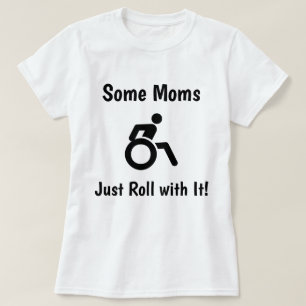 T-shirt Quelques mamans roulent juste avec lui… avec le
