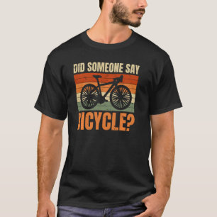 T-shirt Quelqu'Un A Dit Vélo Vélo Vélo Bicyclette Pullov
