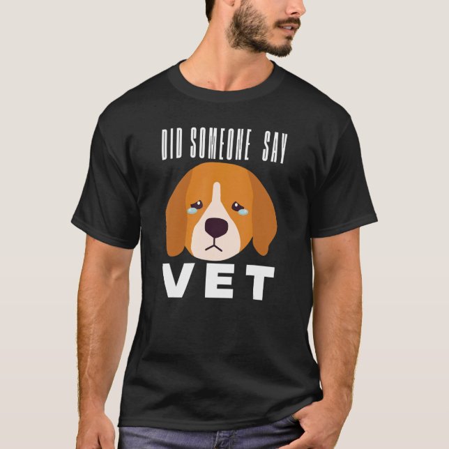 T-shirt Quelqu'Un A Dit Vet Pet Chat Chien Scary Costume 5 (Devant)