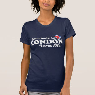 T-shirt Quelqu'Un À Londres M'Aime