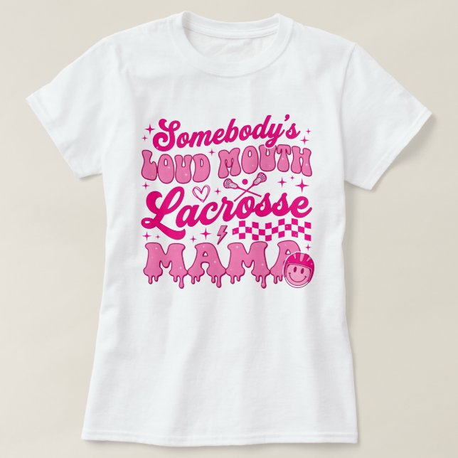 T-shirt Quelqu'un a une Maman de Crosse à la Bouch (Design devant)