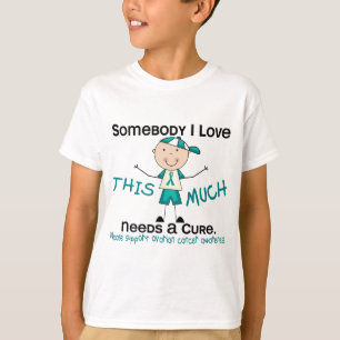 T-shirt Quelqu'un amour d'I - Cancer ovarien (garçon)