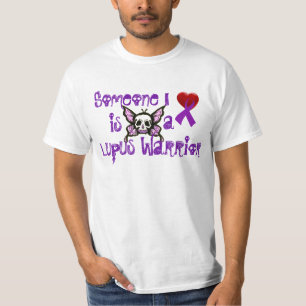 T-shirt Quelqu'un amour d'I….est un guerrier de lupus