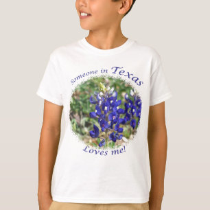 T-shirt Quelqu'un au Texas m'aime le cadeau