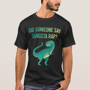 T-shirt Quelqu'un dit Gangsta Rap Rapping Rapper