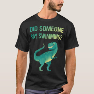 T-shirt Quelqu'un dit natation nage nageur