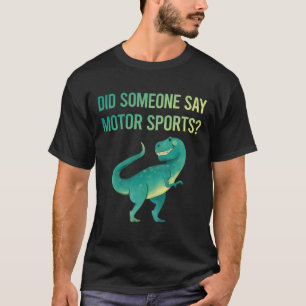 T-shirt Quelqu'un dit sports mécaniques