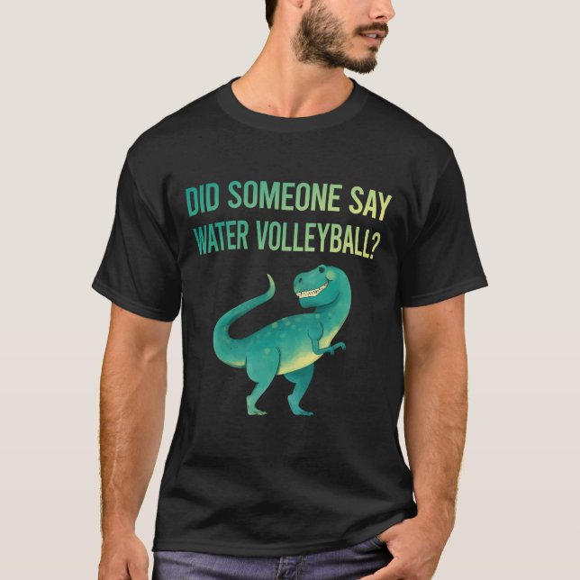T-shirt Quelqu'un dit Water Volleyball (Devant)