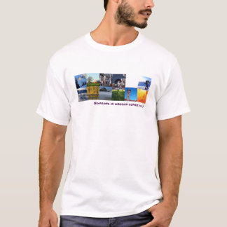 T-shirt Quelqu'un en Orégon m'aime