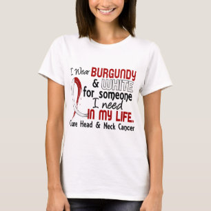 T-shirt Quelqu'un j'ai besoin du Cancer principal de cou