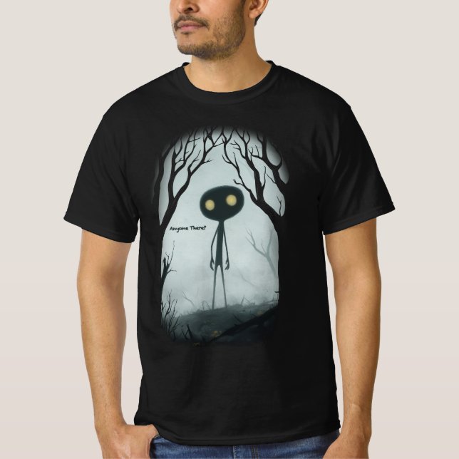 T-shirt Quelqu'Un Là-Bas ? (Devant)