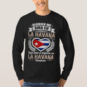 T-shirt Quelqu'un m'aime à La Havane Cuba 1