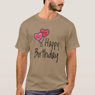 T-shirt Quelqu'un que j'aime est né aujourd'hui - Joyeux