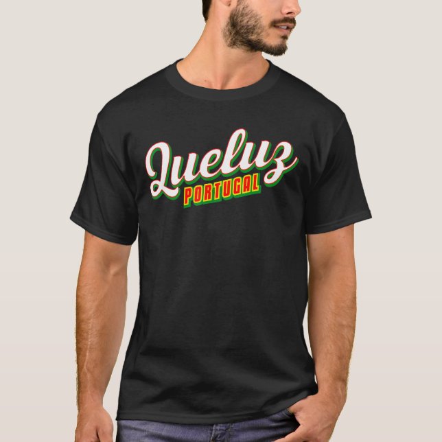 T-shirt Queluz Portugal (Devant)