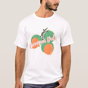 T-shirt Quenepas Limes Espagnoles Fruit Dessinés à la Main