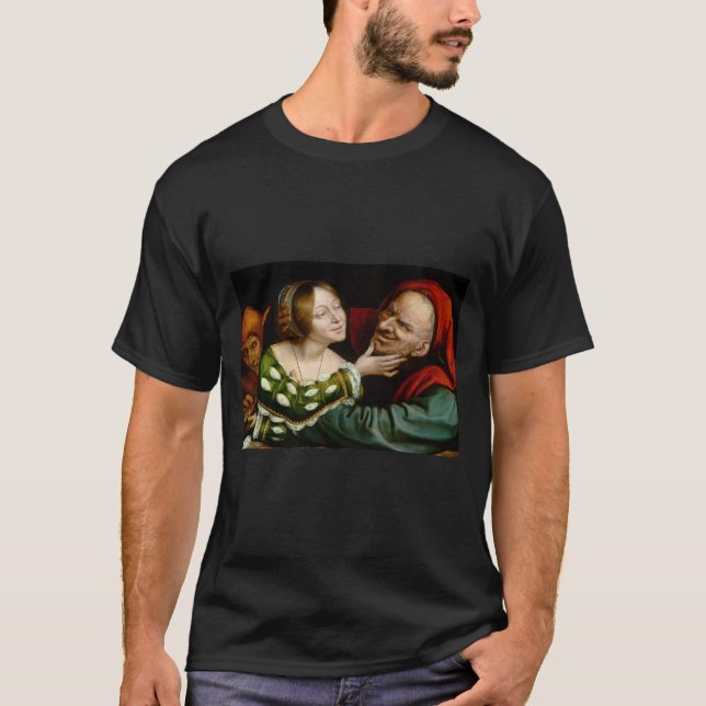 T-shirt Quentin Matsys - Amateurs jumelés (Devant)