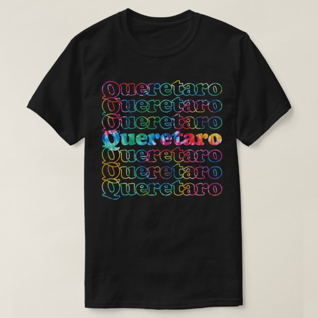 T-shirt Queretaro Tie Dye  (Design devant)
