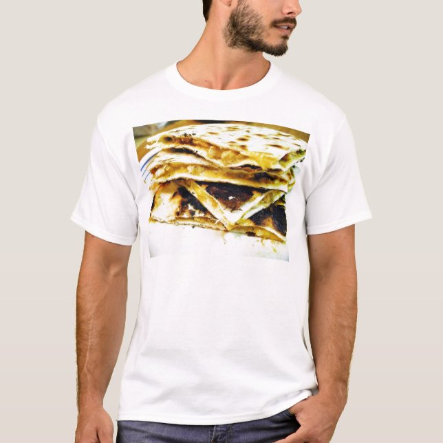 T-shirt Quesadilla de poulet (Devant)
