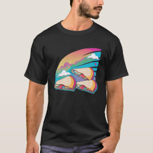T-shirt Quesadillas Vaporwave Rétrowave