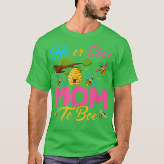 T-shirt Qu'est-ce que ça va être Lui ou elle maman Révélat
