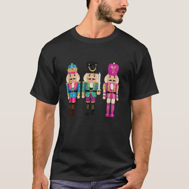 T-shirt Qu'est-ce que Crackin Nutcracker Noël Noël Noël No (Devant)
