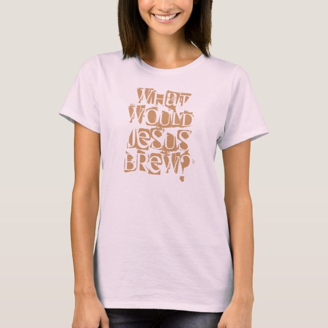 T-shirt Qu'est-ce que Jésus Brûlerait ? (Devant)
