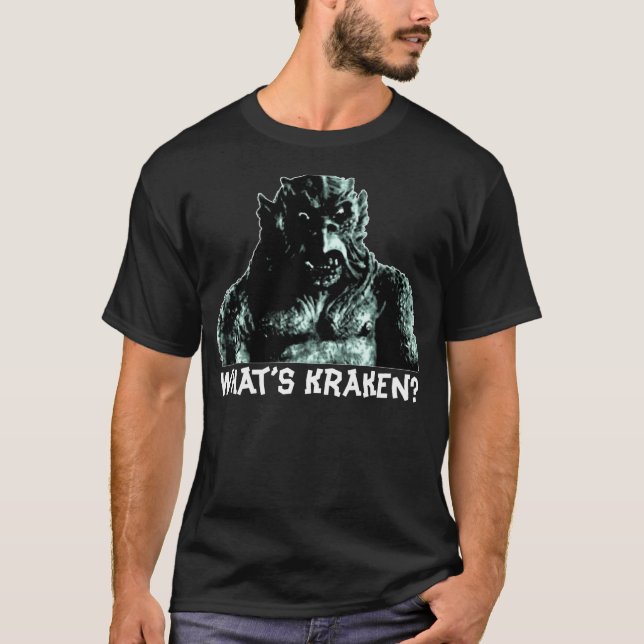 T-shirt Qu'est-ce que Kraken ? (Devant)
