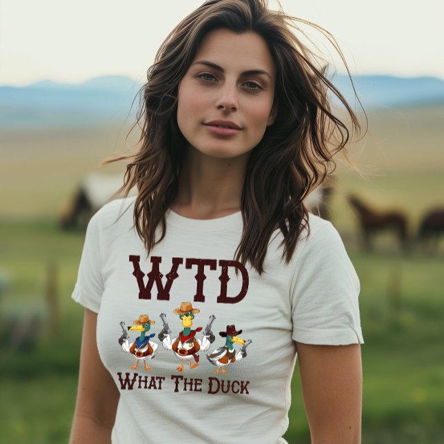 T-shirt Qu'est-ce que le canard (Créateur téléchargé)