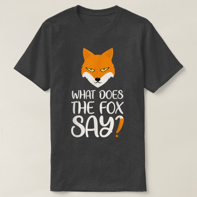 T-shirt Qu'Est-Ce Que Le Fo Dit Design (Design devant)