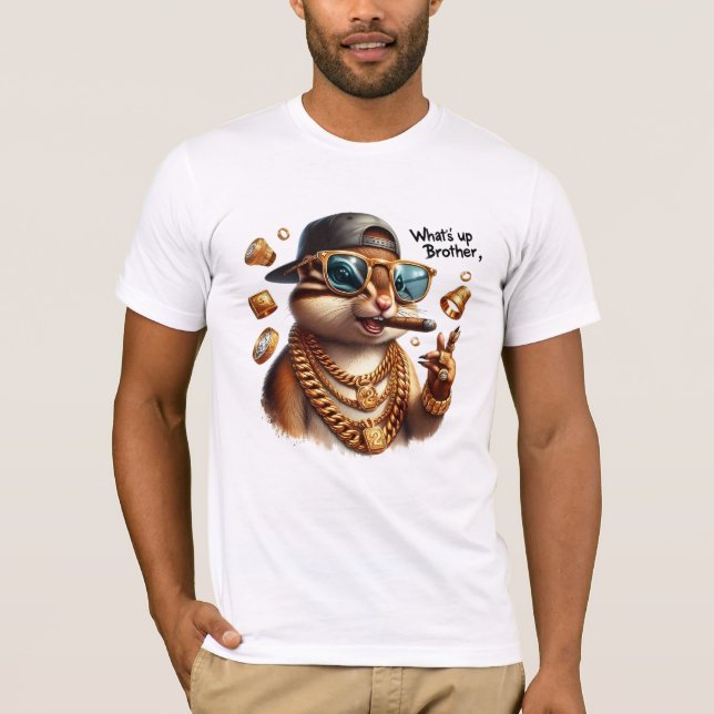 T-shirt qu'est-ce que le frère (B) (Devant)