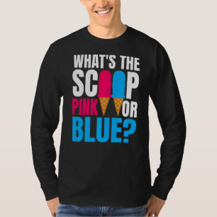 T-shirt Qu'est-ce que le rose rose ou bleu sexe Révéler Pr