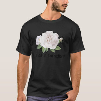T-shirt Qu'est-ce que l'Œillet en jardinage jardinier bota