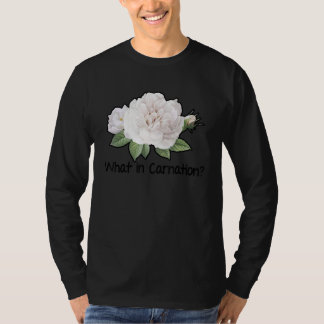 T-shirt Qu'est-ce que l'Œillet en jardinage Jardinier Bota