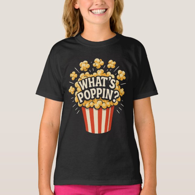 T-shirt Qu'est-ce que Poppin (Devant)
